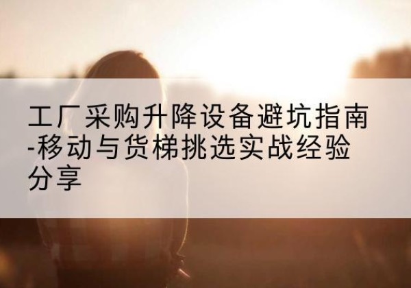 宝兴移动式升降机怎么选-工厂采购升降设备避坑指南-移动与货梯挑选实战经验分享